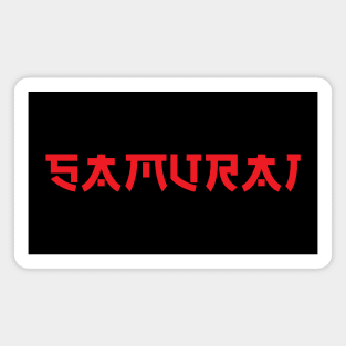 Samurai Red Magnet